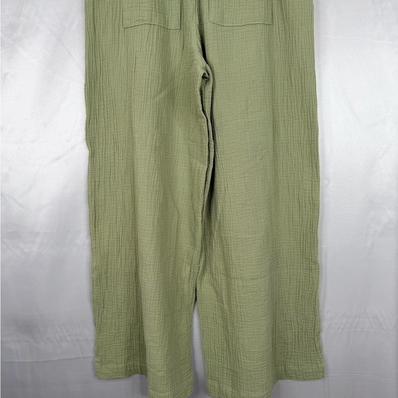 Universal Thread Olive Green High Rise Wide Leg Pull On Pants NWT L - Picture 7 of 11